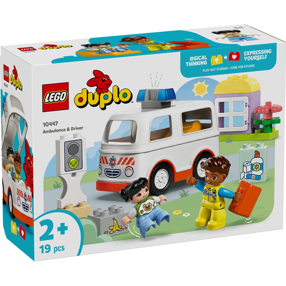 LEGO DUPLO AMBULANTA SI SOFER 10447 - Imagine 1 [ps:1b1f379b-d99a-4176-9669-239b60c6dfc8]