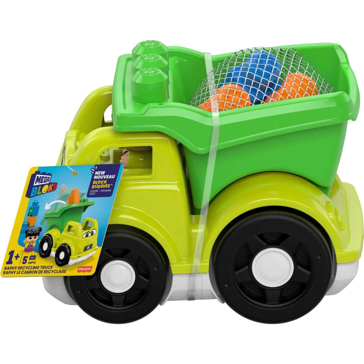 MEGA BLOKS FIRST BUILDERS VEHICULUL DE RECICLAT A LUI - Imagine 1 [ps:04d15d02-1296-4794-8550-cdde8076c3fe]