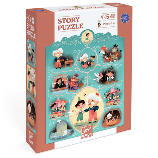 Puzzle poveste Pinocchio, Djeco - Imagine 1 [ps:072e1672-75d3-45ad-8b9c-1324138aeb41]