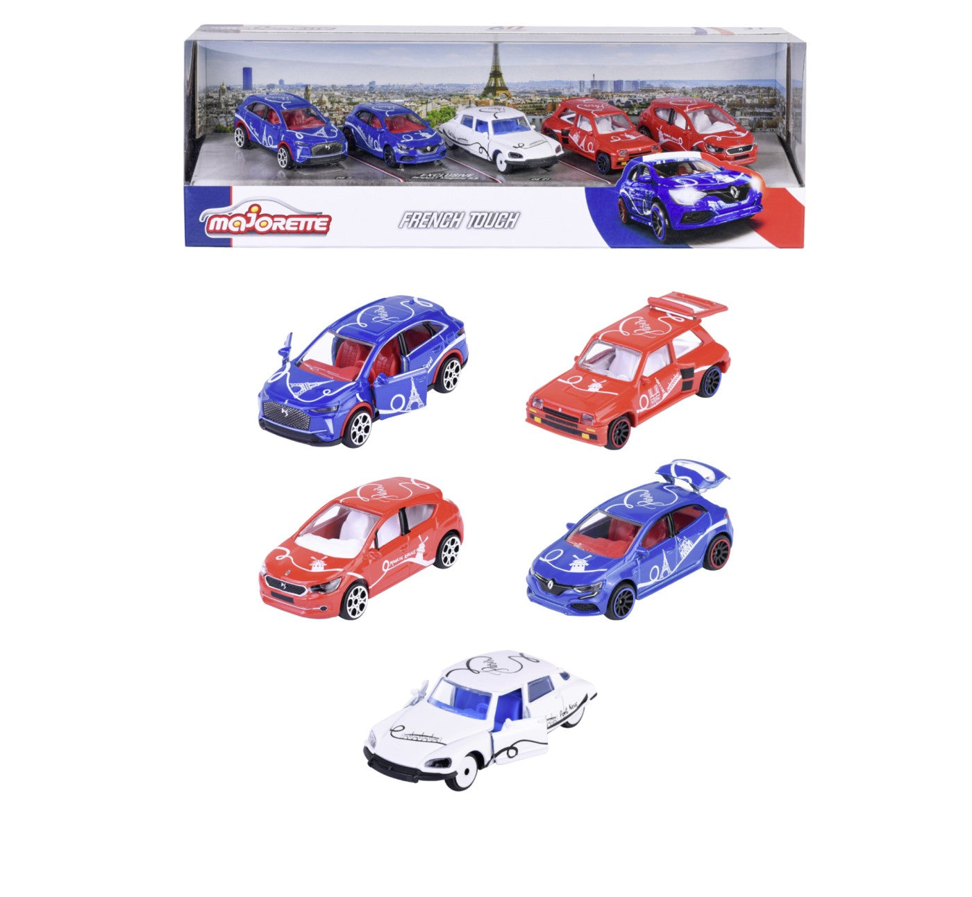 MAJORETTE FRENCH TOUCH SET 5 MASINUTE METALICE SCARA - Imagine 1 [ps:a74345e7-68a0-4368-8b58-0693610dadcc]