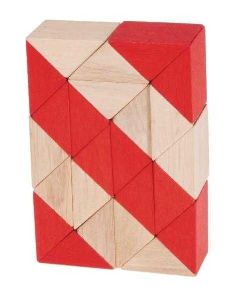Joc logic IQ 3D Puzzle Sarpe natur-rosu, Fridolin - Imagine 1 [ps:ab8b5ef9-38fd-400a-bc81-048ab132117d]