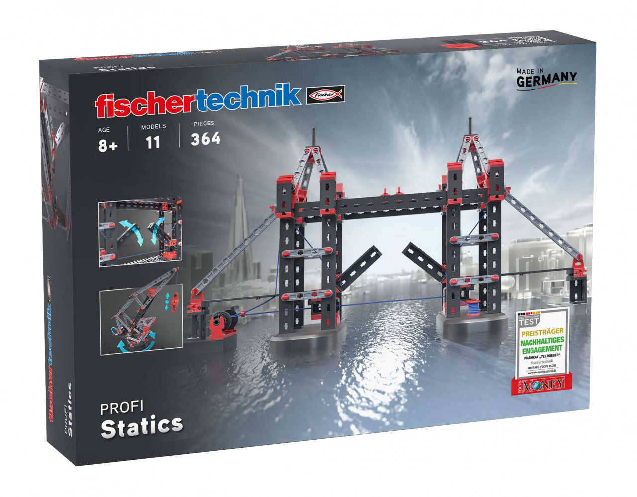 Kit STEM Inginerie structurala, Fischertechnik - Imagine 1 [ps:b9c30a4a-b57c-4a75-b01e-585efdda98ce]