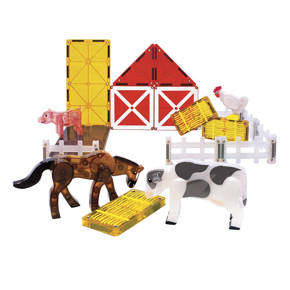 MAGNA-TILES Farm Animals - Set Magnetic de Construcție - Default Title (1) [ps:7996c976-b102-4c39-9ef8-a1fce04791a2]