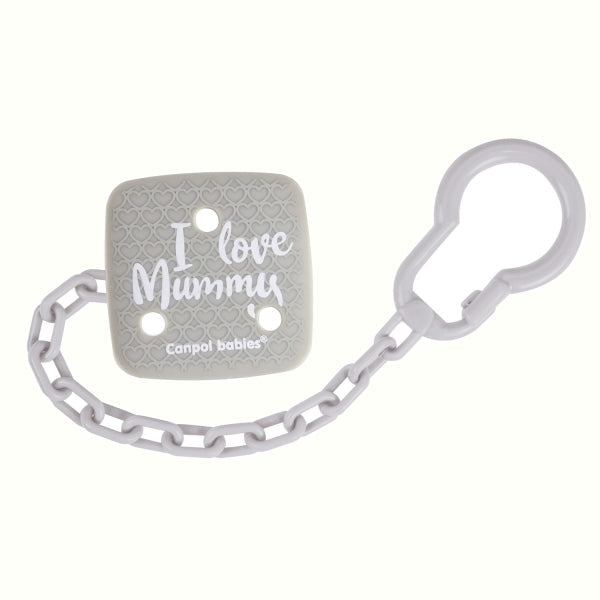 Canpol Babies Lantisor Pentru Suzeta I Love Mummy - Imagine 1 [ps:d21f9b70-124f-4eca-8051-44e6b895511d]