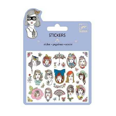 Set abtibilduri Portrete cu sclipici, Djeco - Imagine 1 [ps:f9bebefc-709a-46c6-86b6-b56758ca4788]