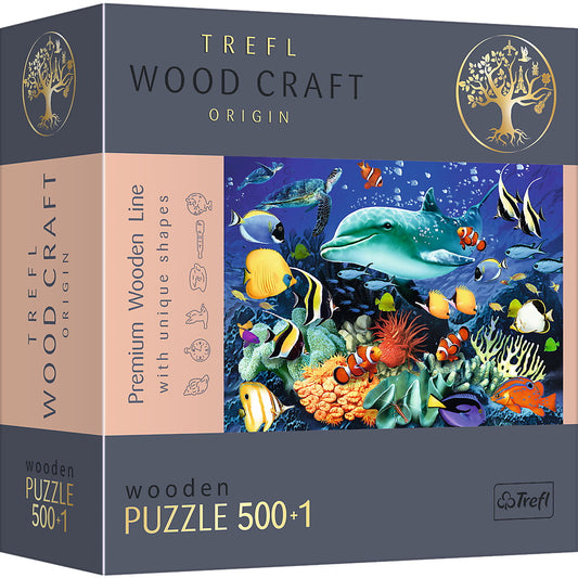 PUZZLE TREFL DIN LEMN 500+1 PIESE VIATA MARINA - Imagine 1 [ps:21da11f4-d53e-410e-a37c-a20907c71323]