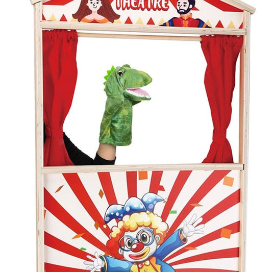 Figurina Plus Dinozaur Verde Teatru Papuși Jumbo, 28cm - Dinozaur (1) [ps:a632ab85-e514-43bc-a058-3d8c74fb9f3f]