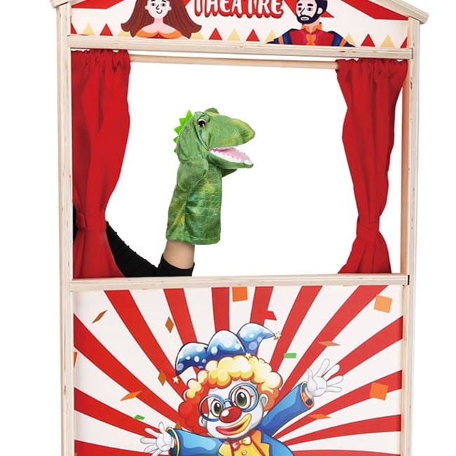 Figurina Plus Dinozaur Verde Teatru Papuși Jumbo, 28cm - Dinozaur (1) [ps:a632ab85-e514-43bc-a058-3d8c74fb9f3f]