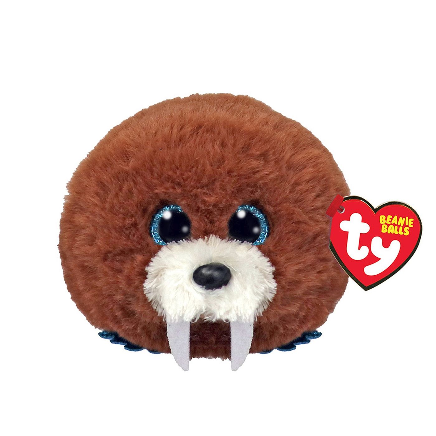 PLUS TY 8CM BEANIE BALLS HANK MORSA - Imagine 1 [ps:2076ee69-d3df-4496-bf3a-cb659e66a2a7]