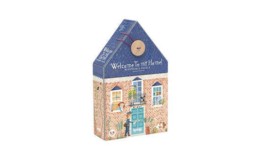 Puzzle reversibil Bun venit acasa, Londji - Imagine 1 [ps:04776b4b-cefe-45a6-a52b-5d1d98c17c95]