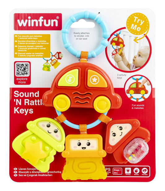 WINFUN ZORNAITOARE MASINUTA CU 3 CHEI - Imagine 1