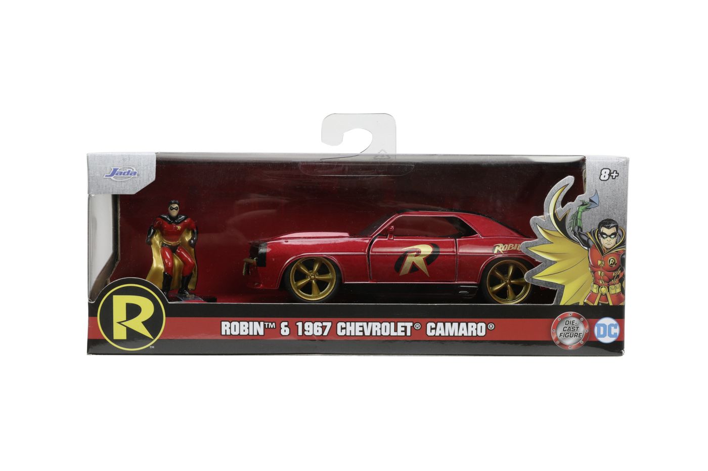 JADA BATMAN SET FIGURINA ROBIN SI MASINUTA METALICA - Imagine 1 [ps:a59ed184-ab6e-47aa-b782-f524b663e5d8]