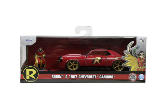 JADA BATMAN SET FIGURINA ROBIN SI MASINUTA METALICA - Imagine 1 [ps:a59ed184-ab6e-47aa-b782-f524b663e5d8]