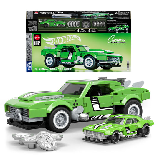 HOT WHEELS SPEED SERIES SET DE CONSTRUCTII CAMARO BY - Imagine 1