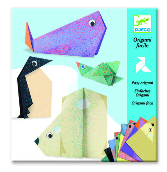 Joc creativ origami Animale polare, Djeco - Imagine 1 [ps:8a4631f4-1db8-4d30-990d-fbf7093d0fa4]