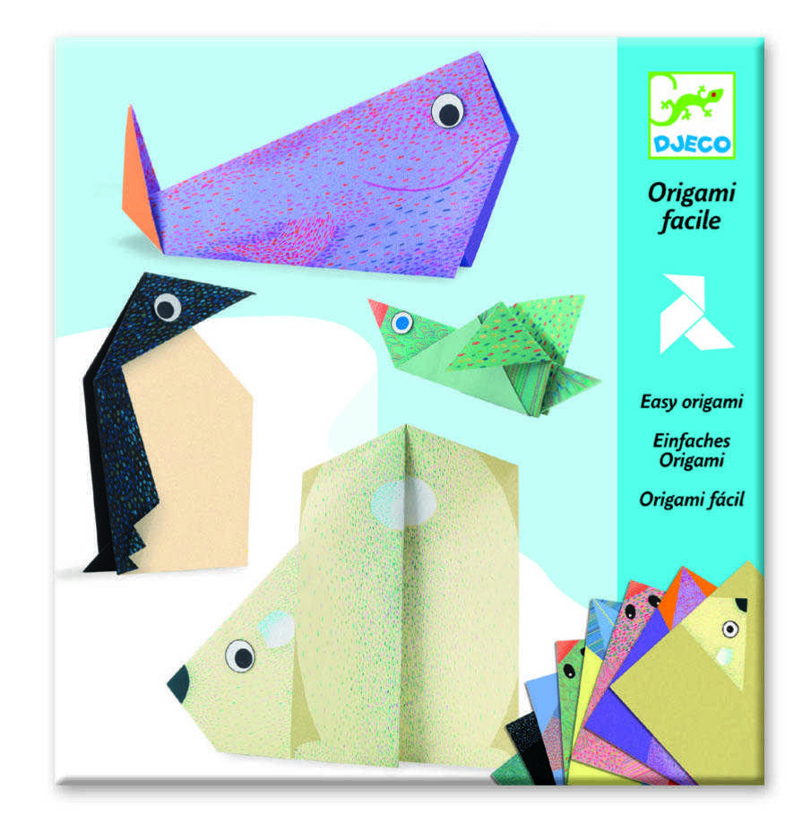 Joc creativ origami Animale polare, Djeco - Imagine 1 [ps:8a4631f4-1db8-4d30-990d-fbf7093d0fa4]