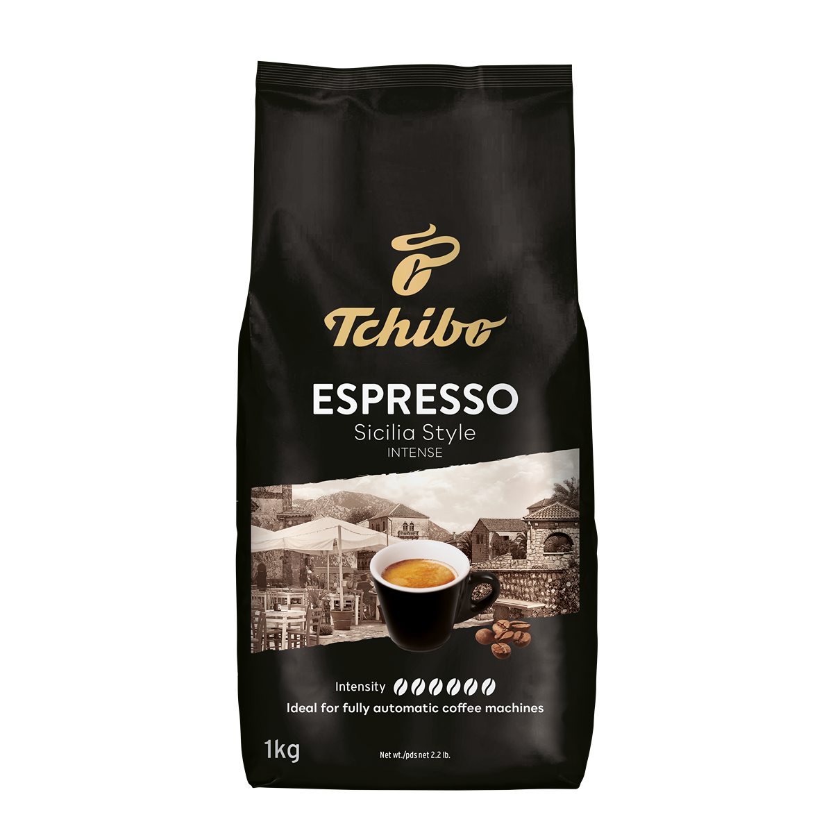 TCHIBO Espresso Sicilia Style, cafea prajita boabe, 1 kg - Imagine 1 [ps:a6ca3b46-832c-4131-9888-aa75dfca242c]