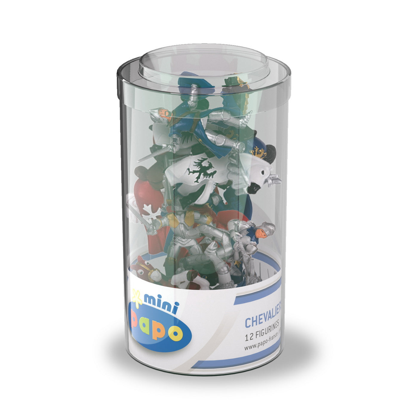 PAPO FIGURINA SET 12 MINIFIGURINE CAVALERI 12 PIESE - Imagine 1 [ps:62fa55c8-e167-471c-beb9-ff3e1d379c40]