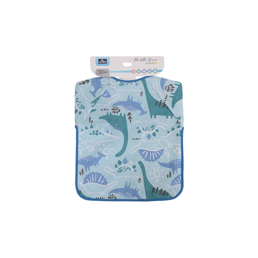 Bavetă cu mâneci lungi Lorelli pentru fetițe, 41x34 cm - baietei (1) [ps:0146e663-91df-4826-81dc-ebf9860550ac]