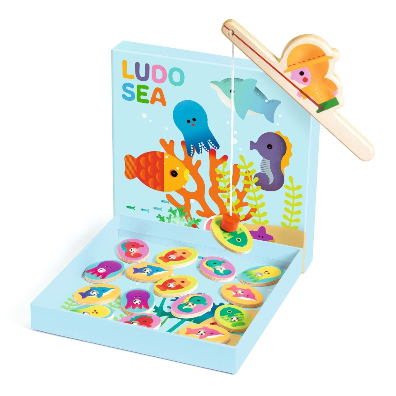 Joc educativ Ludo Sea, Djeco - Imagine 1 [ps:718dd59f-45be-4907-a72e-fb8a8686c202]