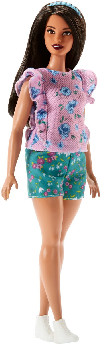 PAPUSA BARBIE FASHIONISTA CU FORME SI SUVITE BLONDE [ps:9bc703ac-4b02-4cc2-9cc7-43116174a062]
