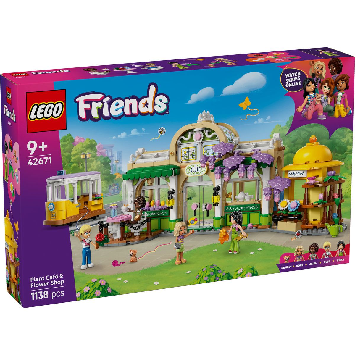LEGO FRIENDS CAFENEA CU MULTE PLANTE SI FLORARIE 42671 - Imagine 1 [ps:a799a102-b160-411a-9cee-a9d680ca3306]