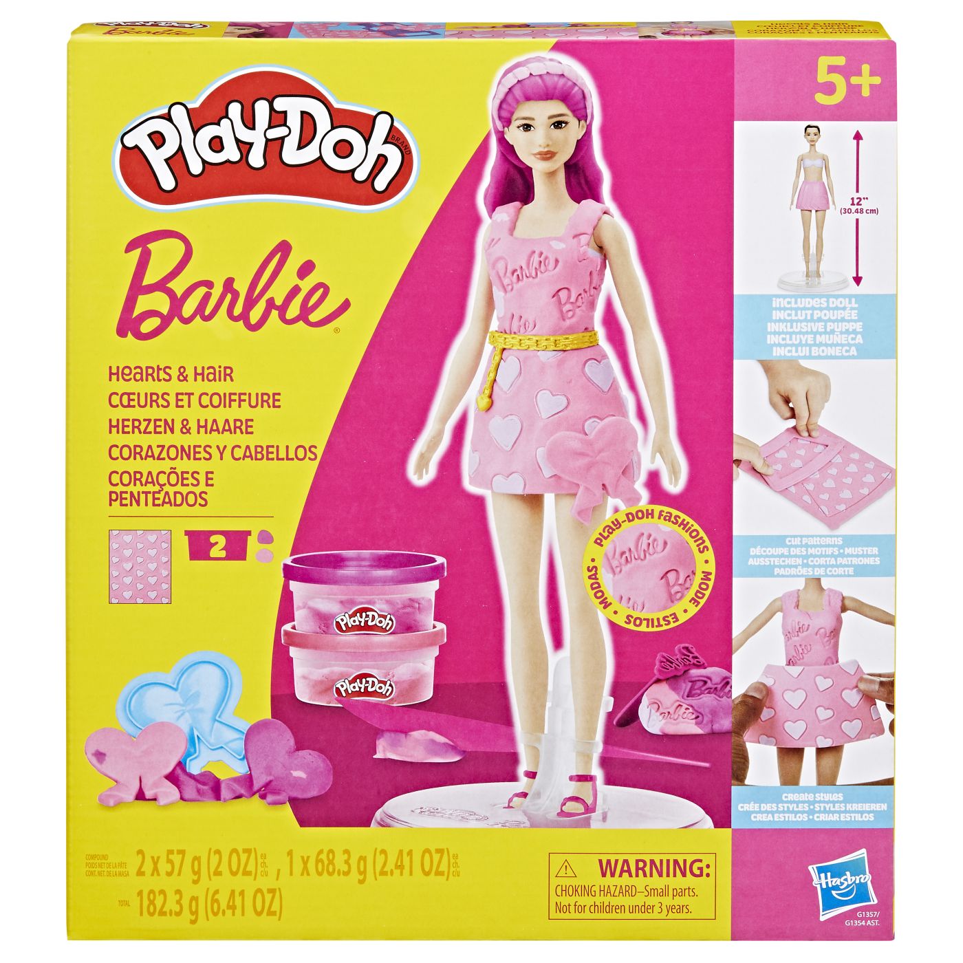 PLAY DOH BARBIE SET PLASTELINA INIMIOARE SI PAR Hasbro - Imagine 1 [ps:4c05f506-4f7d-4453-8237-674a7943dd33]