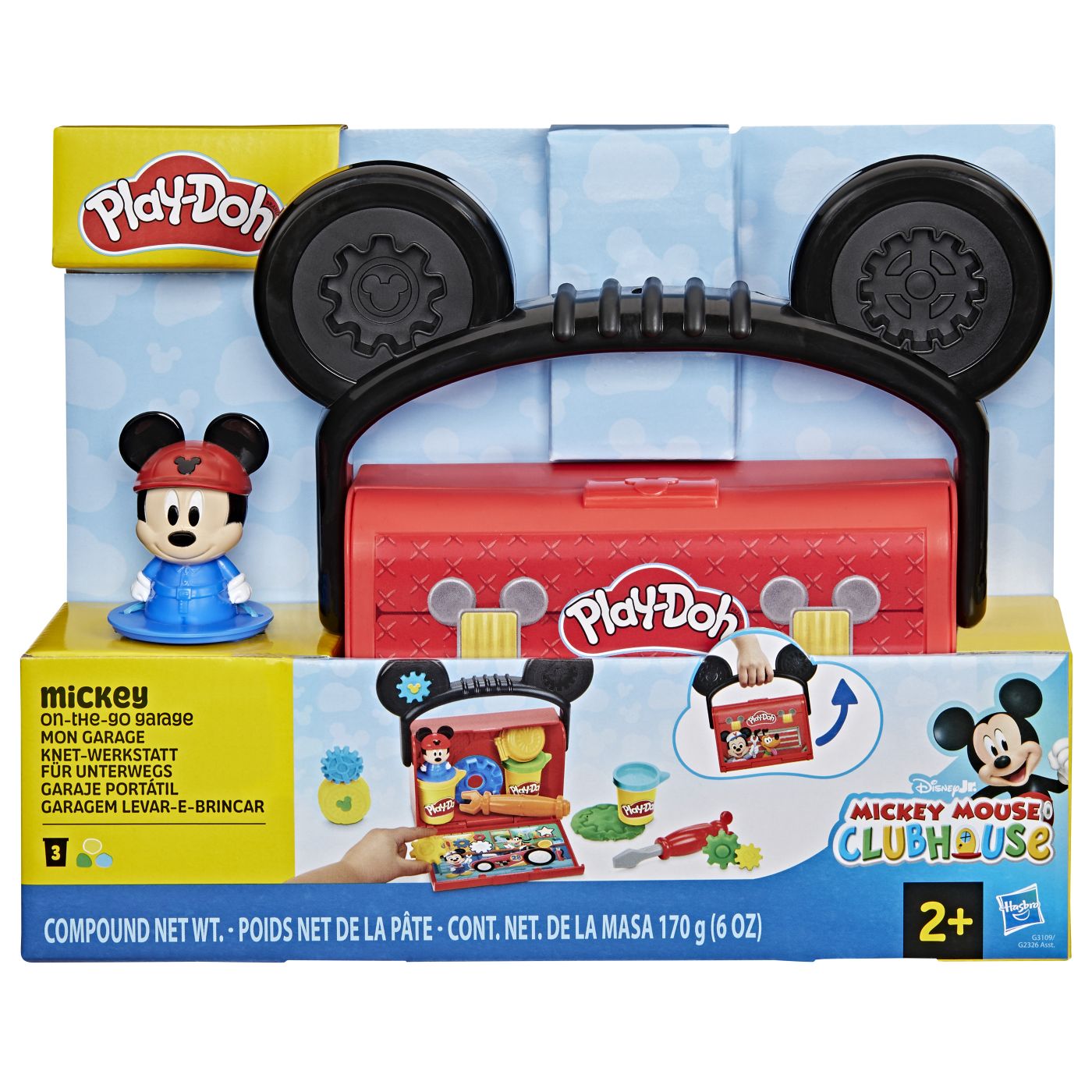 PLAY DOH DISNEY JR CLUBUL LUI MICKEY MOUSE SET LA GARAJ - Imagine 1 [ps:20d06f8f-06b8-4a1d-a5be-c51014a9172d]