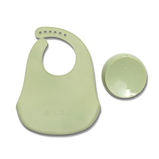 Set Hranire Silicon Lorelli, Bol Vacuum și Bavetă, Fresh - Fresh Green (1) [ps:7620ee86-c875-48b7-ad25-13f68504dc74]