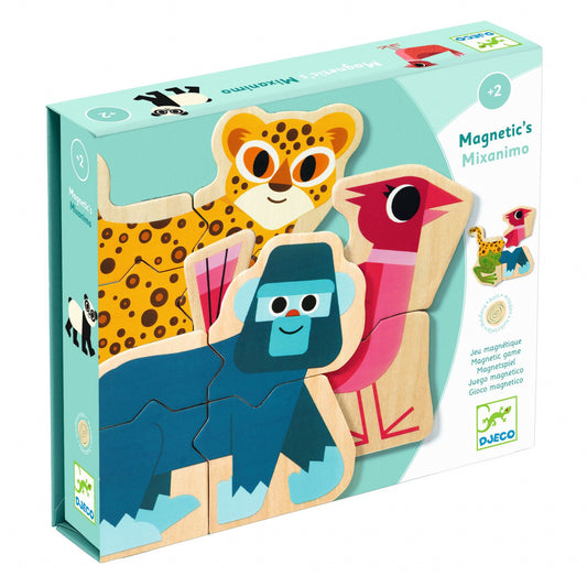 Puzzle cu magneti Mixanimo, Djeco - Imagine 1 [ps:e05c439f-5e2b-488e-87fd-d31660ea85c0]