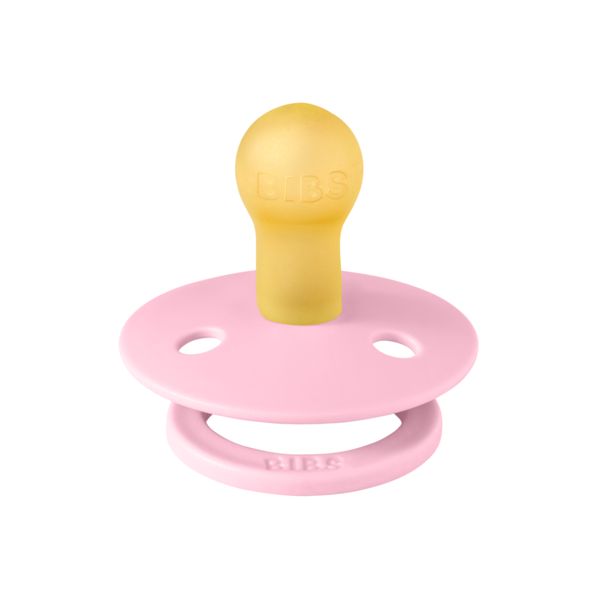 Suzetă BIBS Colour Latex, Tetină Simetrică, 0 luni - Sand - Baby Pink (1) [ps:084b074f-ee9a-4aa1-919f-e3597496c6ee]