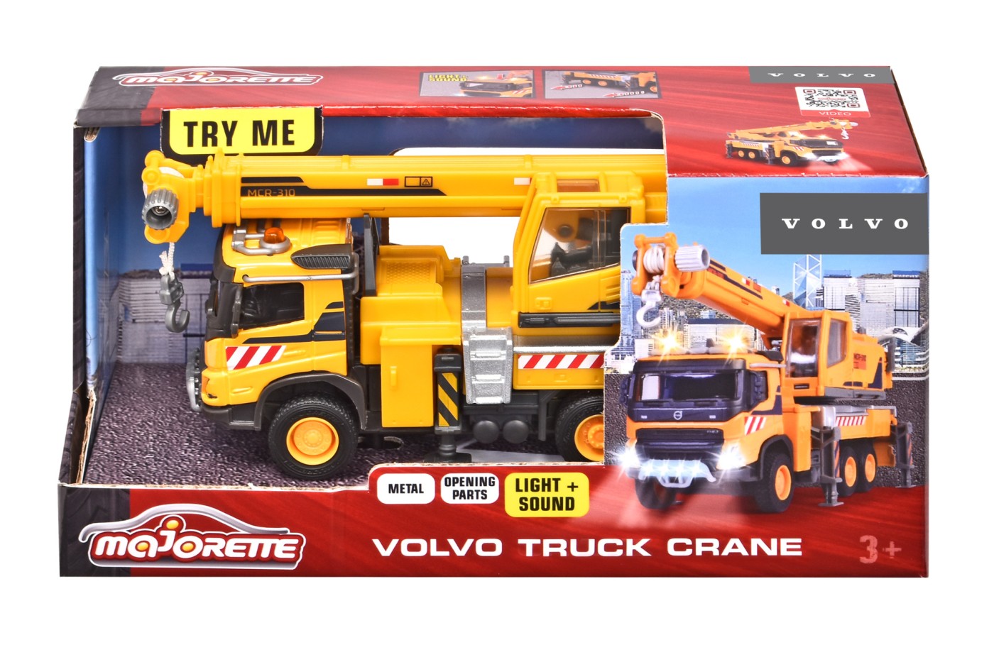 MAJORETTE VOLVO CAMION CU MACARA Simba - Imagine 1 [ps:ef756c8e-eba7-4735-af26-f55b1f432dbb]