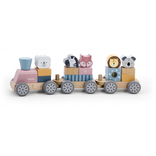 Trenulet modular cu animale, PolarB Viga - Imagine 1 [ps:6c913f69-8322-40d7-b081-3c44838774e8]