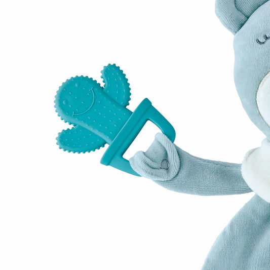 Jucarie atasament cu jucarie dentitie Sleeping Friend - Gri [ps:61bab39b-7c9f-43f9-b786-599efbb89b22]