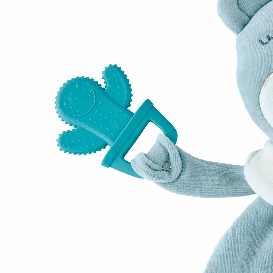 Jucarie atasament cu jucarie dentitie Sleeping Friend - Gri [ps:61bab39b-7c9f-43f9-b786-599efbb89b22]