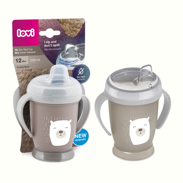 Lovi Cana Mea Non-Spill Junior 250 ml Buddy Bear - 35/344 - Imagine 1 [ps:e65d1b1d-3a77-48c1-aaab-6fadca478a87]