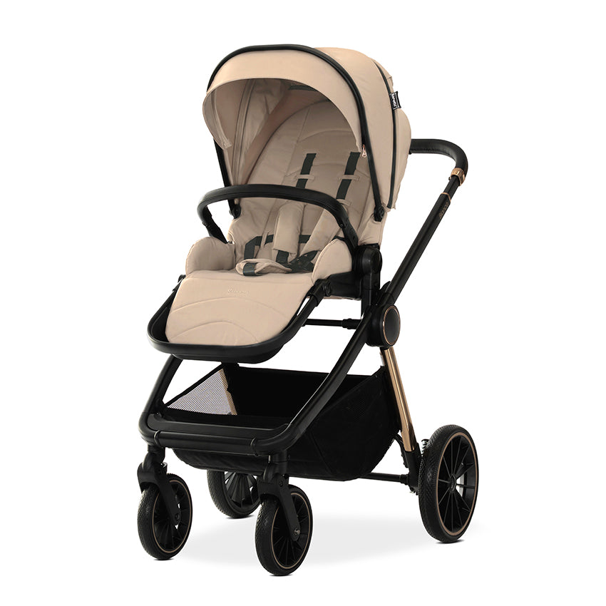 Cărucior Set 3 în 1 Lorelli Bianca, Beige, Sistem - Beige Warm (1) [ps:bf05b5a9-afe7-4dc4-abfd-2b0e4232de46]