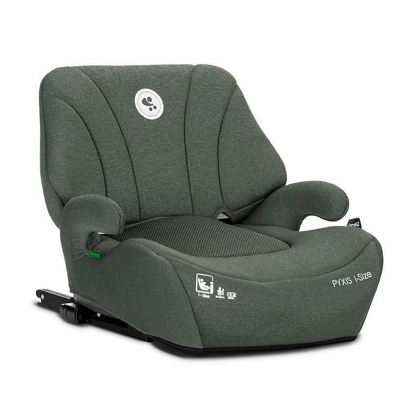 Înalțător Auto Lorelli Pyxis i-Size Isofix, 6-12 ani, Black - Green (1) [ps:853a12e8-a5df-409f-a26e-abf5b70902c6]
