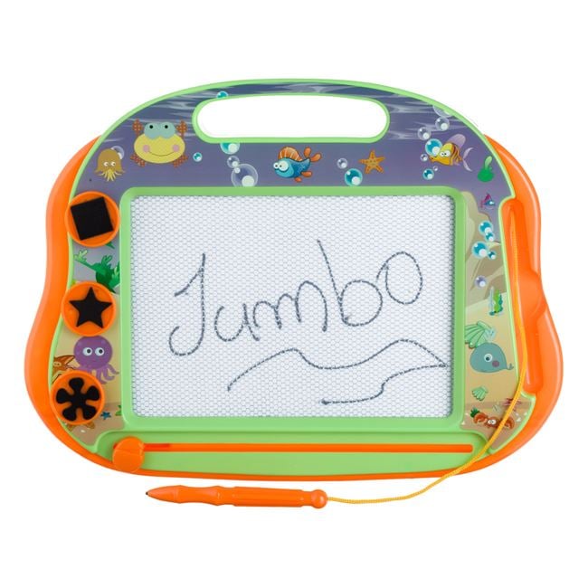 Tabla Magnetica Desen Animale Marine Jumbo - Verde Lime - Verde Lime Portocaliu (1) [ps:3f5d15bf-5748-449d-8ff5-4d83dad0638d]