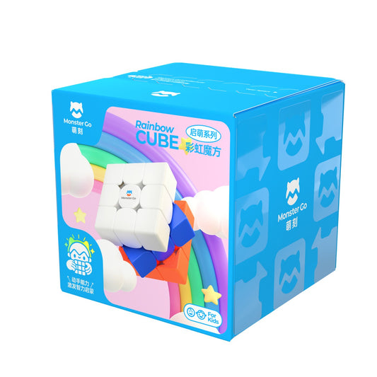 CUB GAN MONSTER CUB RAINBOW 3X3 GANCUBE - Imagine 1 [ps:91b7955d-2059-491c-abb2-40f258881538]