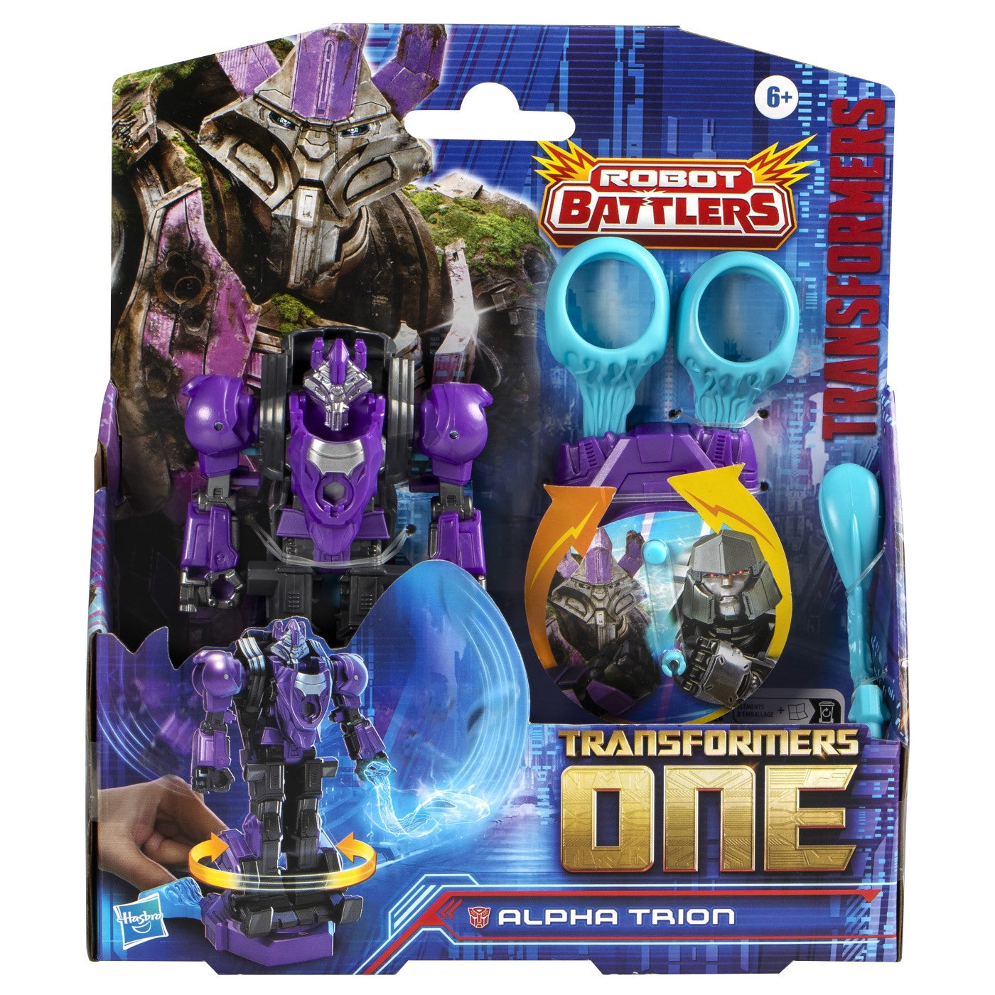TRANSFORMERS ONE ROBOT BATTLERS FIGURINA ALPHA TRION - Imagine 1 [ps:61c76c35-bdba-48ef-99fe-cdd5bdfed98b]