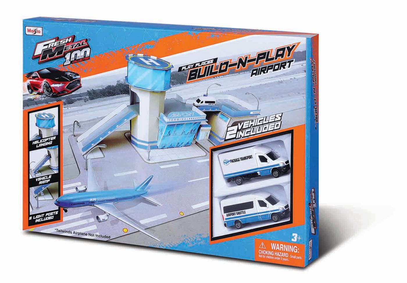 MAISTO FRESH METAL 100 SET CONSTRUCTIE AEROPORT CU 2 - Imagine 1 [ps:b52f300c-9706-42aa-8912-bc923ff38d82]