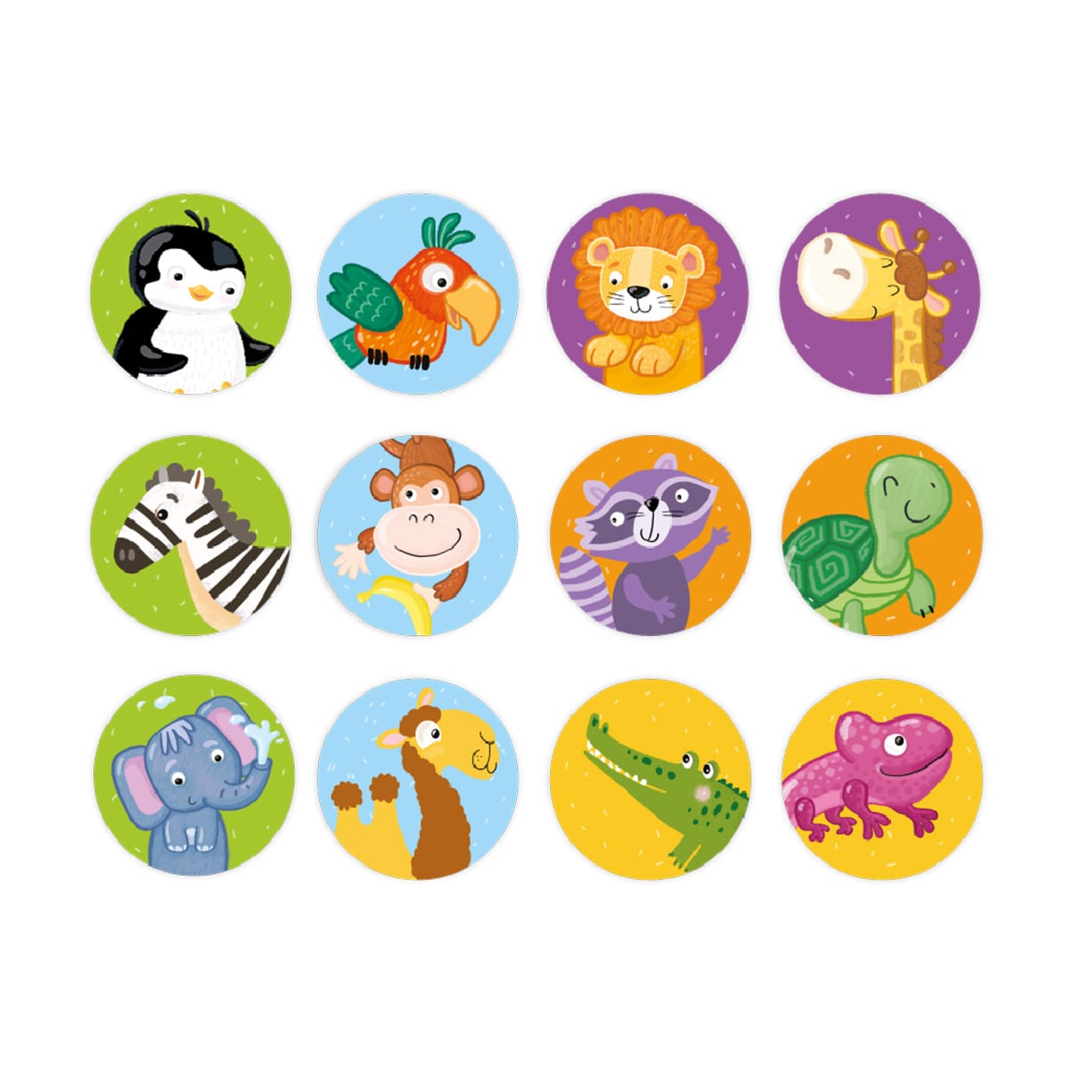 Joc de Memorie Animale Sălbatice Dodo Toys | Jucărie - Default Title (1) [ps:56b7c19a-8806-4090-ad07-06b8d6b911b9]