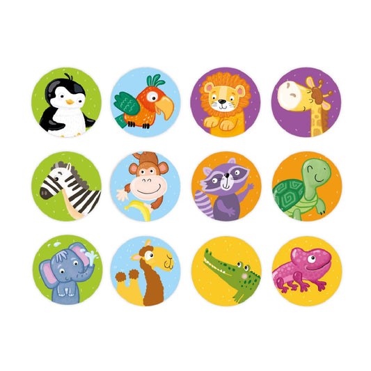 Joc de Memorie Animale Sălbatice Dodo Toys | Jucărie - Default Title (1) [ps:56b7c19a-8806-4090-ad07-06b8d6b911b9]