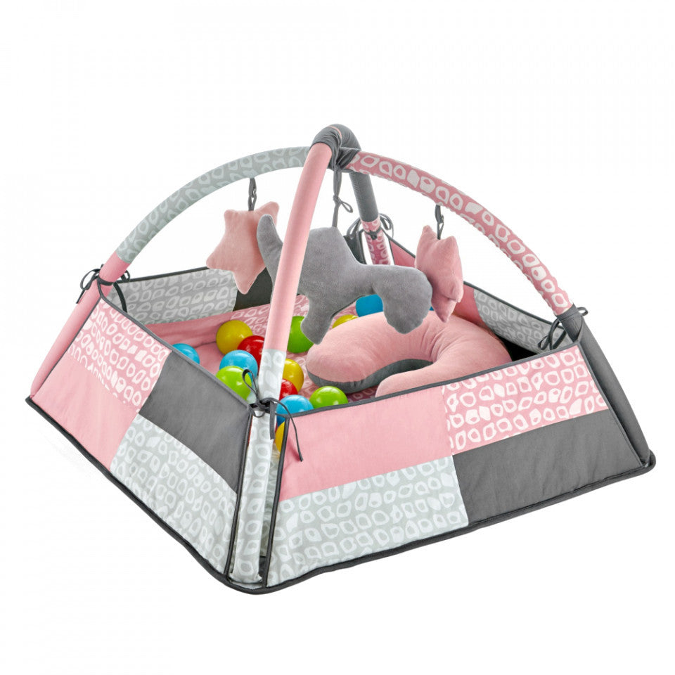 Centru de joaca cu bile BabyJem Toy Ball Play Mat (Culoare: Verde) [ps:8995f1d8-3279-46a4-9499-fe0aa6def73a]