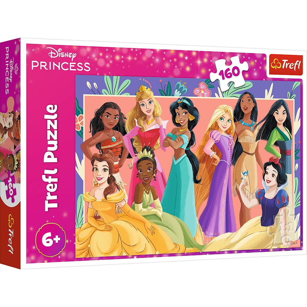 PUZZLE TREFL 160 DISNEY PRINCESS PRINTESE ADEVARATE - Imagine 1 [ps:7db4ff75-1577-4ac4-9af4-e519a42ca2dd]