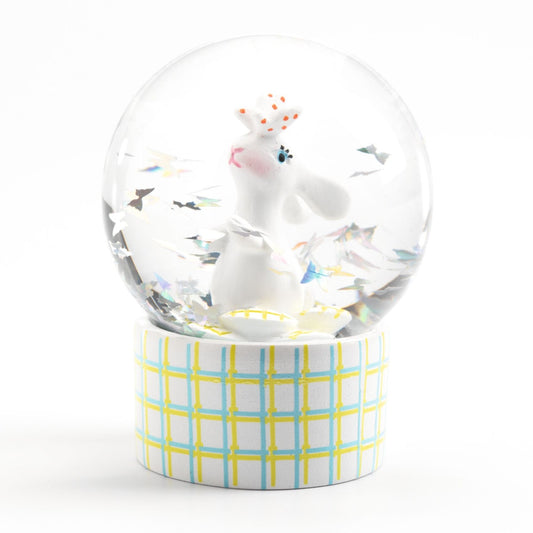 Mini glob cu zapada si personaj, Djeco Iepuras - Imagine 1 [ps:49d1aa87-7b20-43b3-b202-7d32b39435ba]