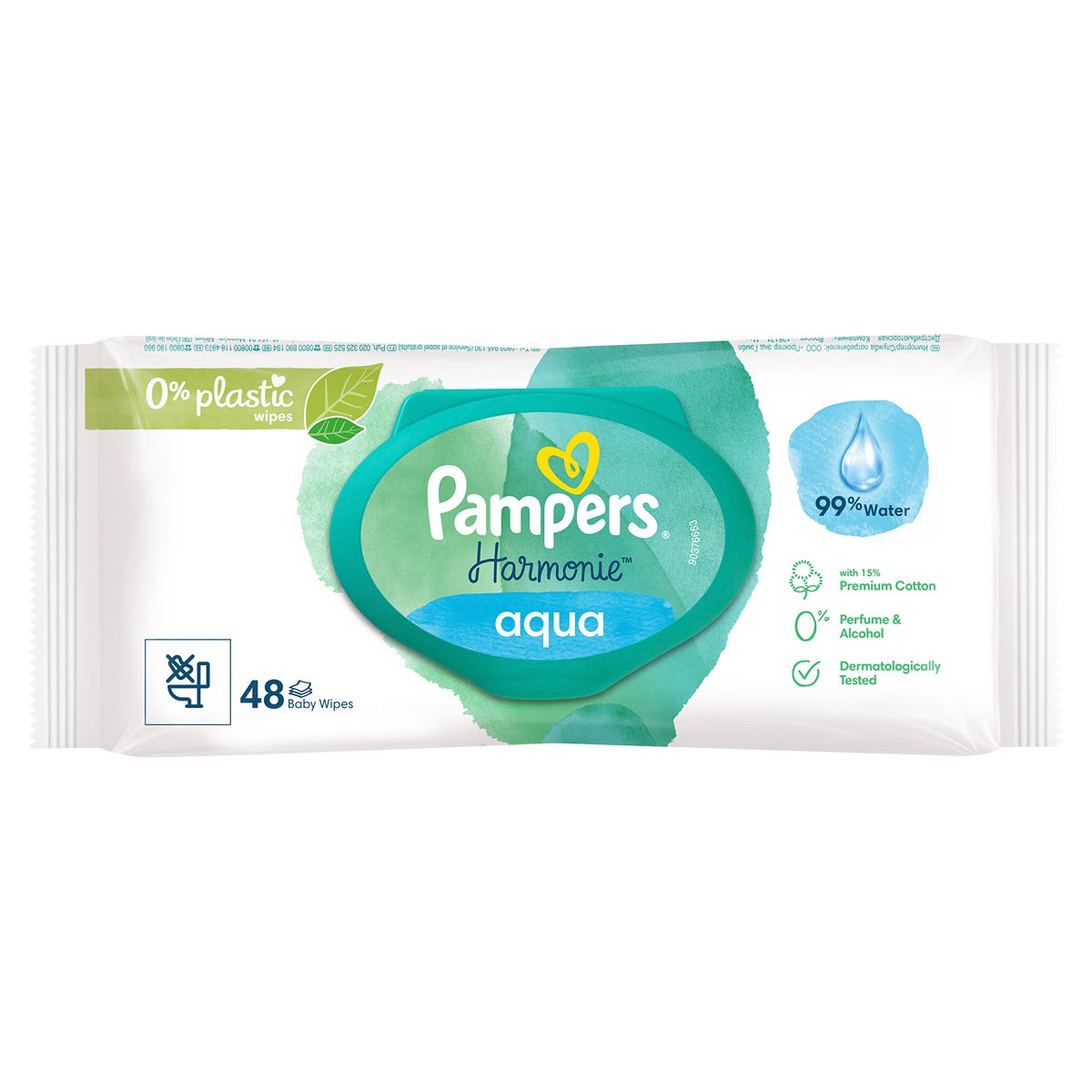 PAMPERS Aqua, servetele umede, pentru copii, 48 buc - Imagine 1