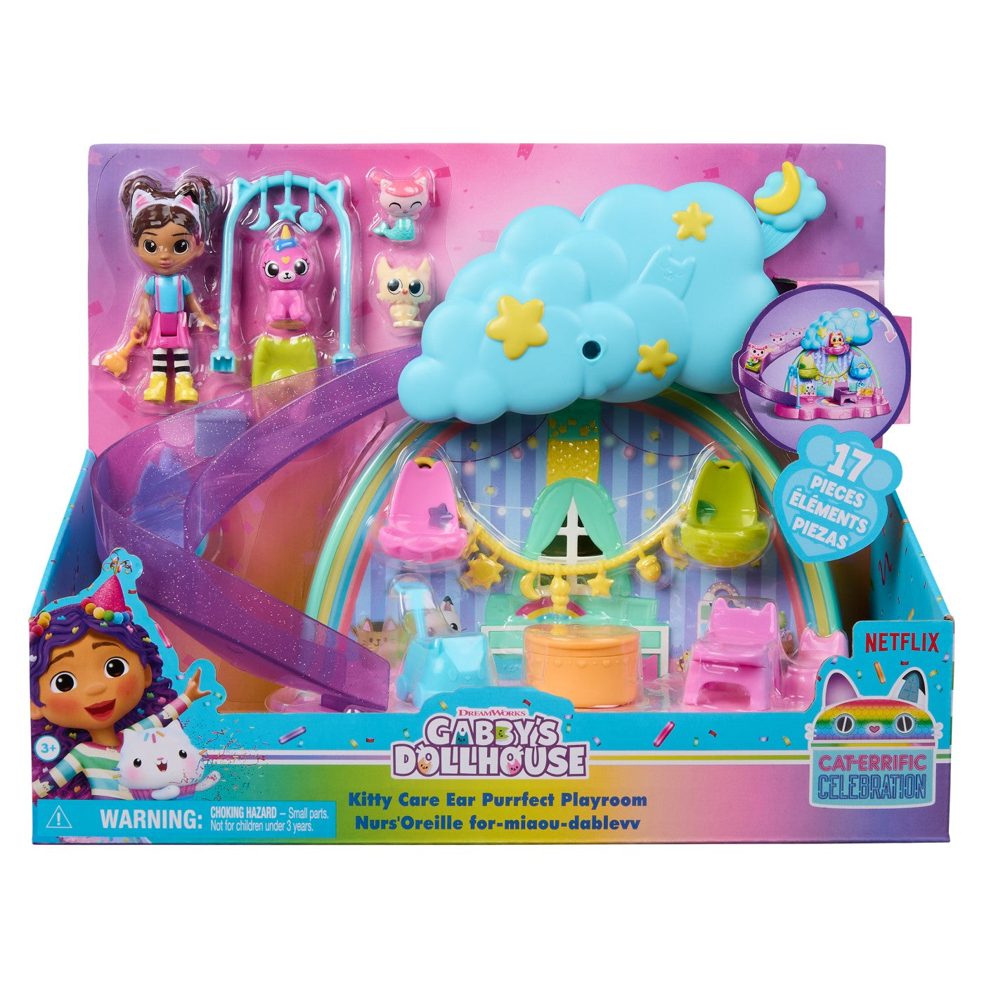 GABBYS DOLLHOUSE SET CAMERA DE JOACA KITTY CARE EAR - Imagine 1