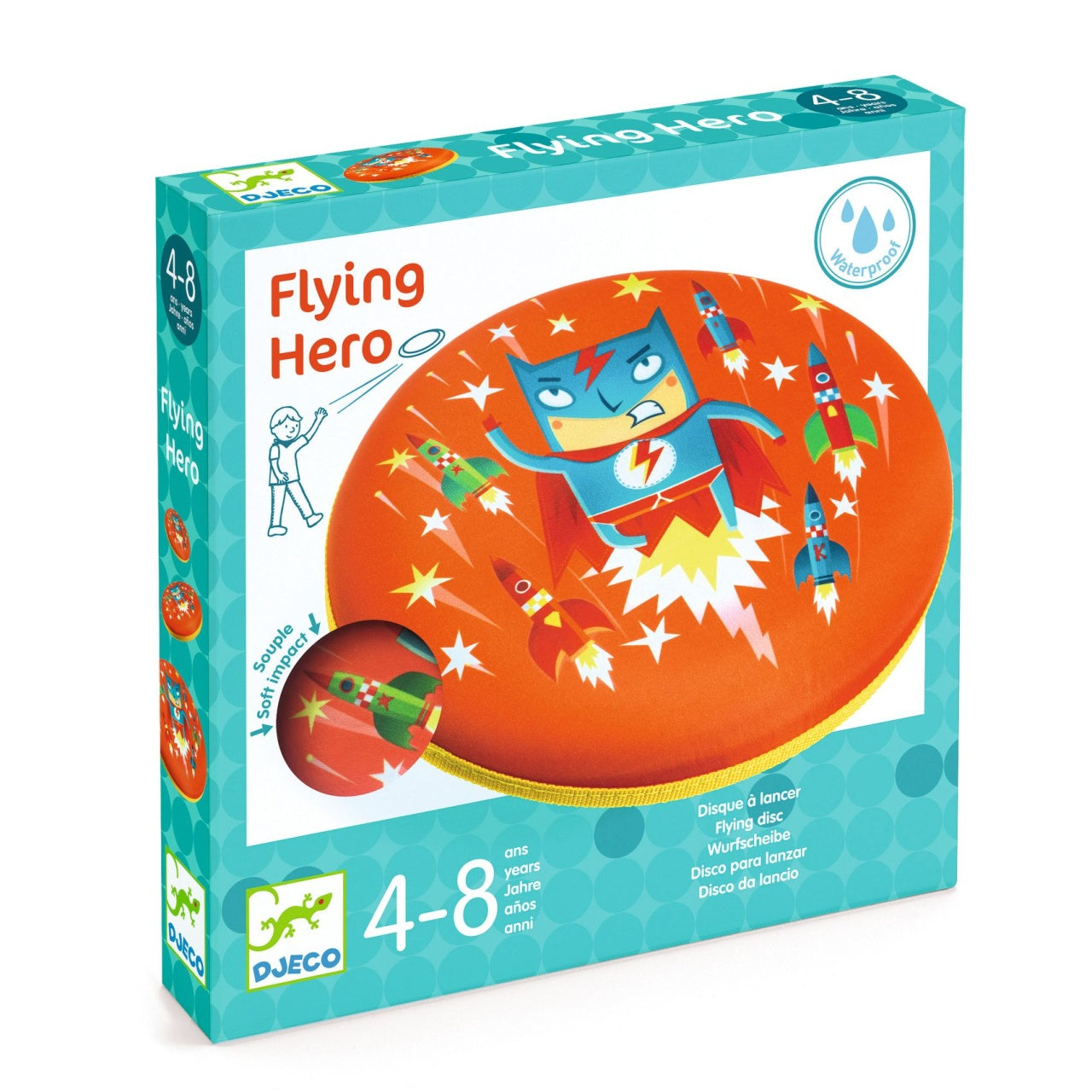 Disc frisbee Erou in zbor, Djeco - Imagine 1 [ps:97583698-13df-4af7-8d0b-be29988baf01]